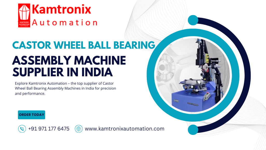 Castor Wheel Ball Bearing Assembly Machines Supplier
