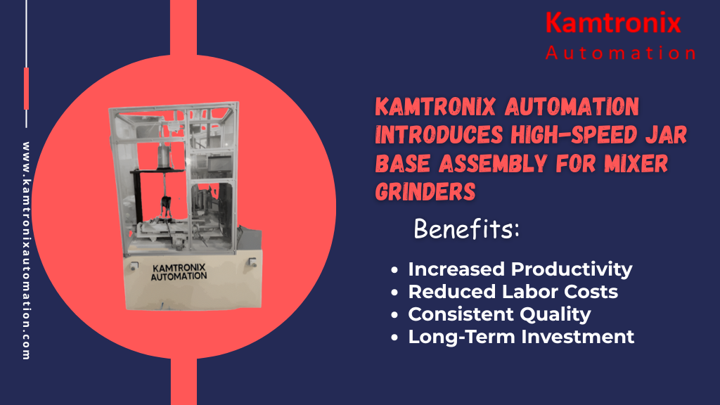 Mixer Grinder Jar Base Assembly Machine in India