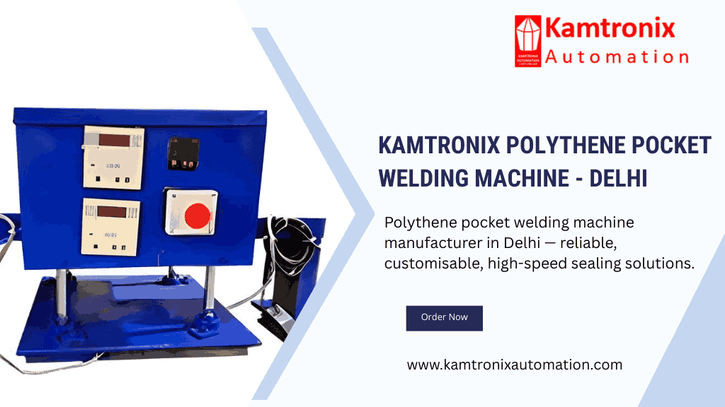 Polythene Pocket Welding Machine Manufacturer
