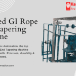Twisted GI Rope End Tapering Machine