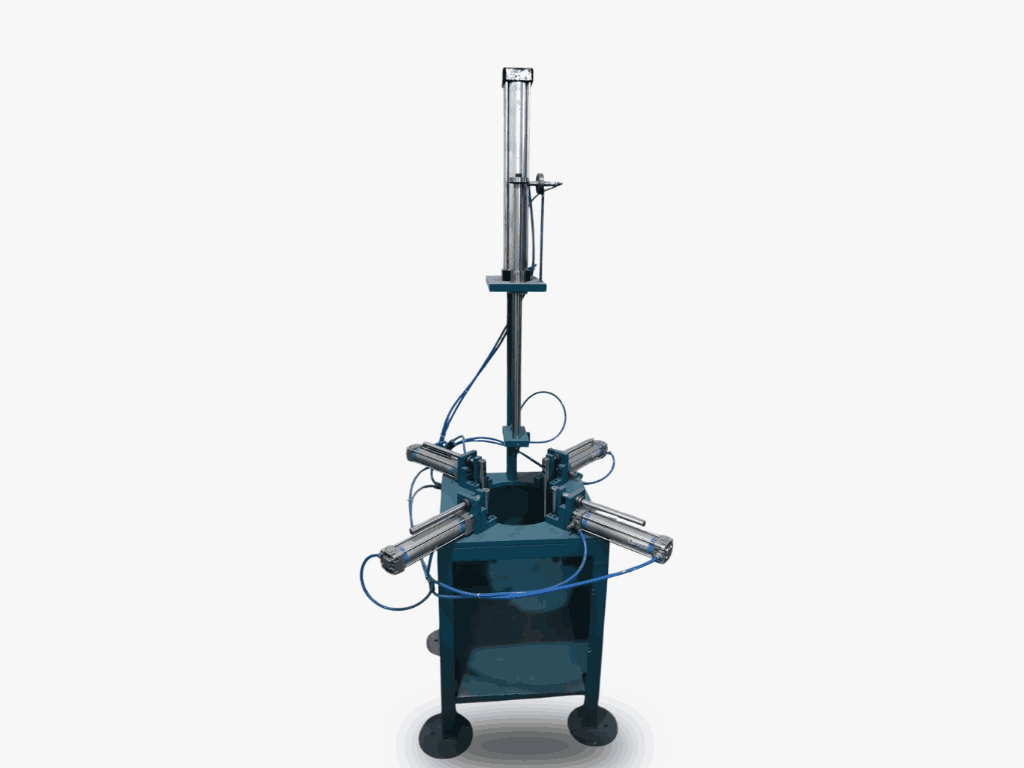 Air ball DE inflating machine