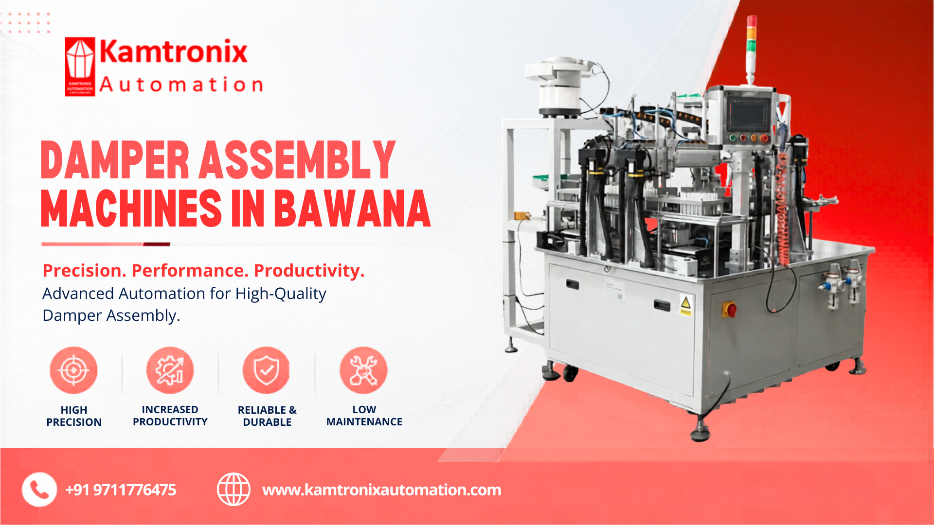 Damper Assembly Machines in Bawana