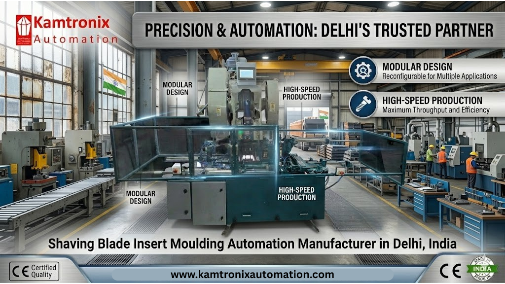 Shaving Blade Insert Moulding Automation Manufacturer