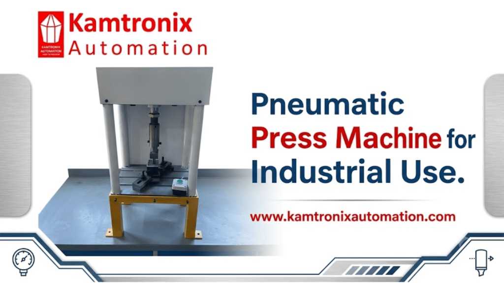 Precision Engineering with Pneumatic Press Machines by Kamtronix Automation